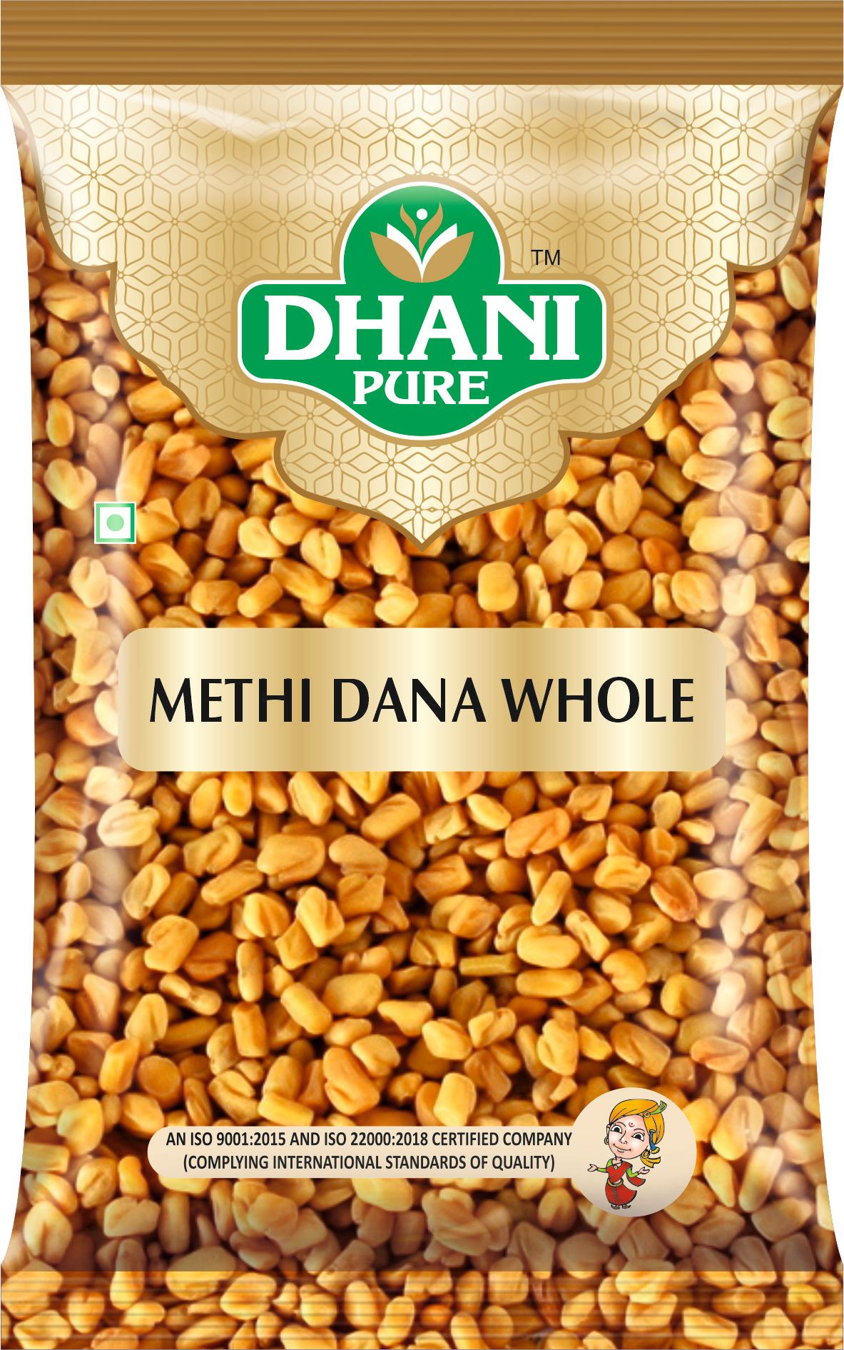 Dhani Pure Methi Dana Whole, 100g