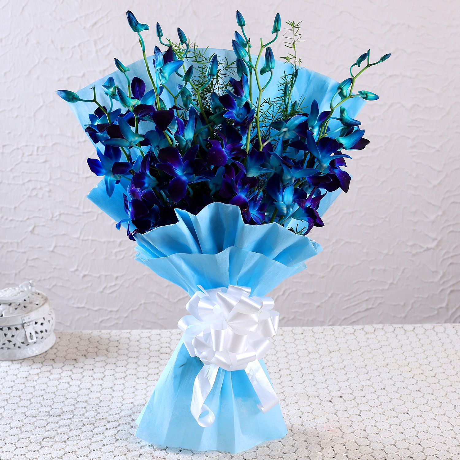 Mesmerising Blue Orchids Bouquets