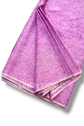 Lavender Pink Linen Fabric (60 Lea)-1 meter