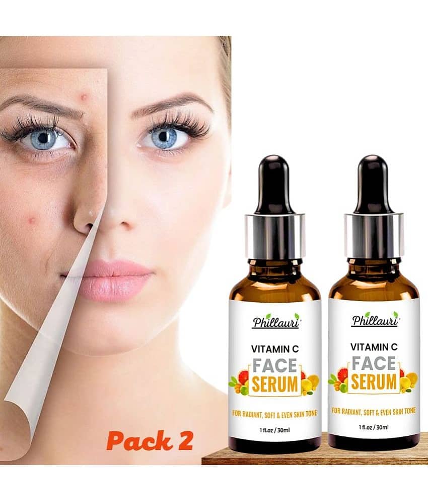 Phillauri - Skin Toning Face Serum For All Skin Type ( Pack of 2 )