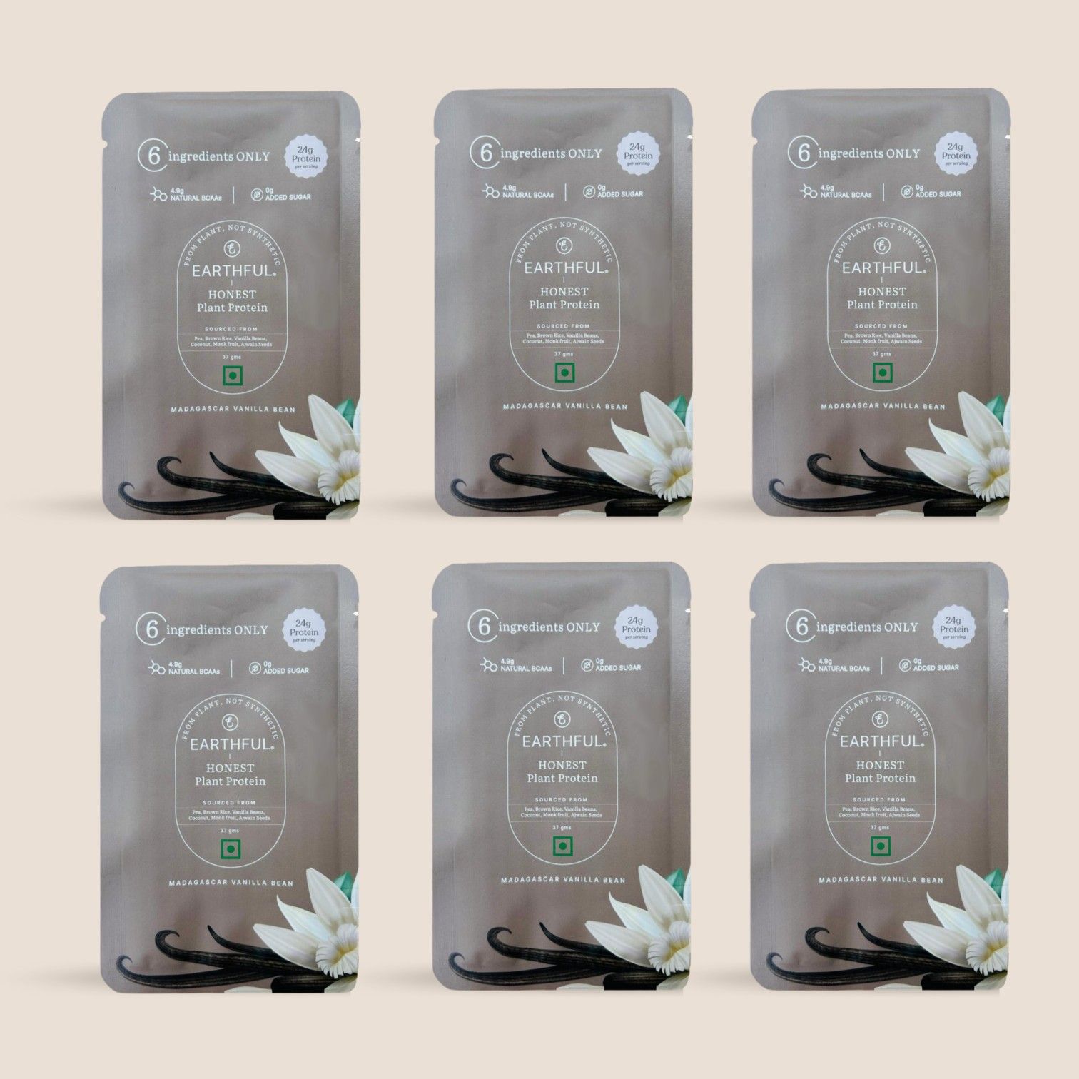 Honest Plant Protein- Madagascar Vanilla 222 G