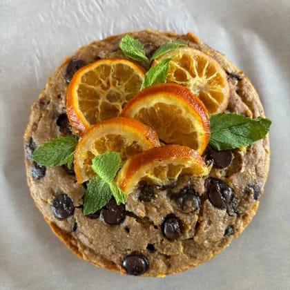 Kadhali Intense Orange & Dark Chocolate Cake (500g) | Olive Oil & Dates | Citrusy Dessert
