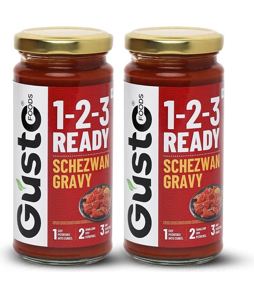 Gusto Foods Instant Schezwan Gravy 500 gm