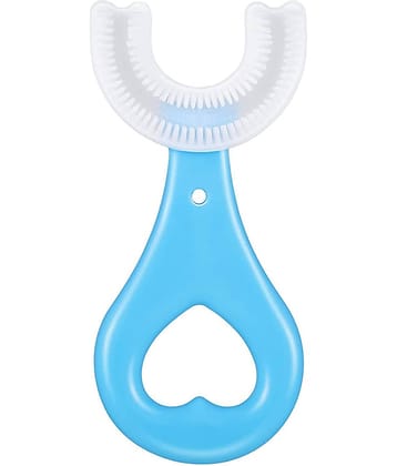 HINGOL Multi-Colour Silicone Baby Toothbrush ( 2 pcs )