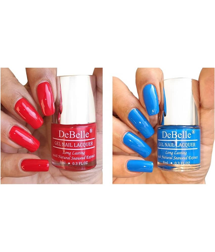 DeBelle Multi Glossy Nail Polish 16 ( Pack of 2 )