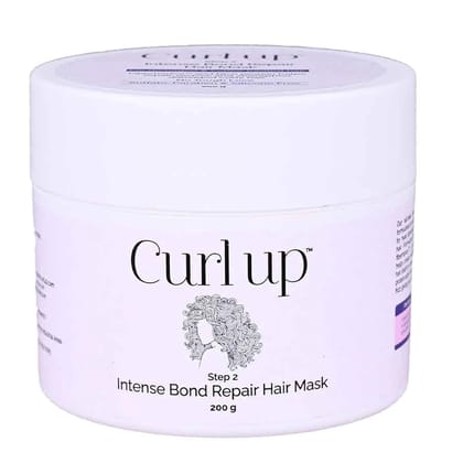 Curl up Refreshing (Raindrop) Intense Bond Repair Hair Mask | For Damaged And Colour Treated Frizzy, Wavy & Curly Hair, 200 millilitre Curl up Refreshing (Raindrop) Intense Bond Repair Hair Mask | For Damaged And Colour Treated Frizzy, Wavy & Curly Hair,