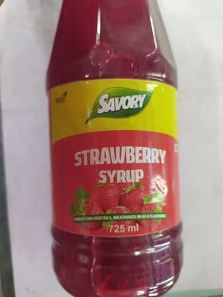 Savory Strawberry Syrup 