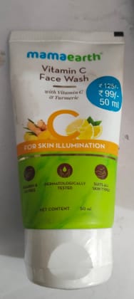 Mama earth vitamin - C facewash 