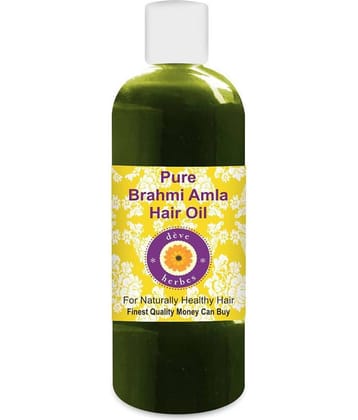 Deve Herbes Pure Brahmi Amla Carrier Oil 200 mL