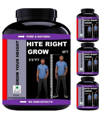 VITARA HEALTHCARE hite rite grow chocolate flavor 0.4 kg Powder Pack of 4