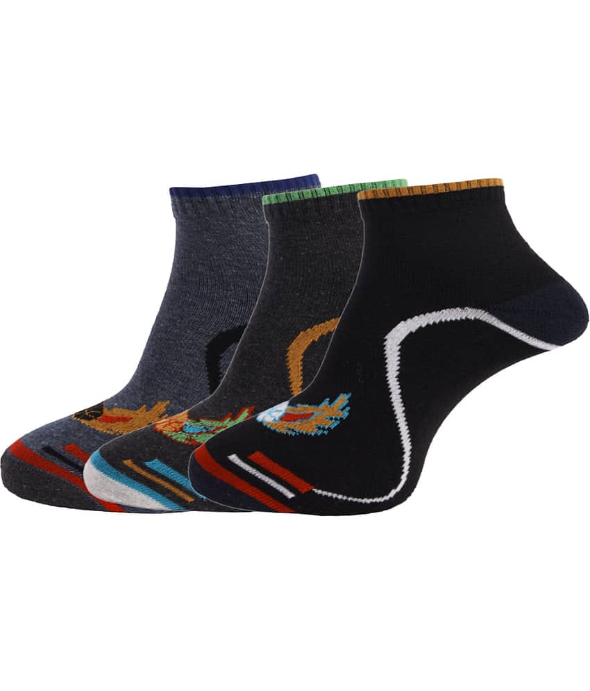 Dollar Multi Sports Ankle Length Socks Pack of 3