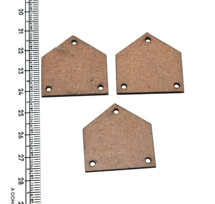 MDF Base use for jewellery making. (28 MM), WERR-012-1 Packet of 100 Pieces / 28 MM