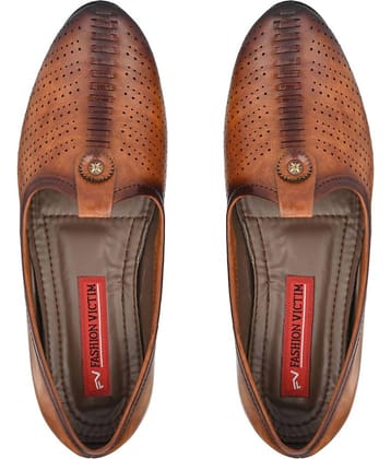 Fashion Victim - Tan Men's Mojaris