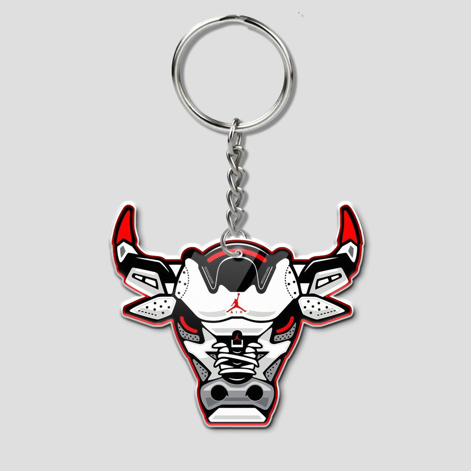 Danger Bull Keychain