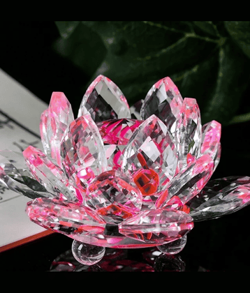 PAYSTORE Glass Crystal Lotus
