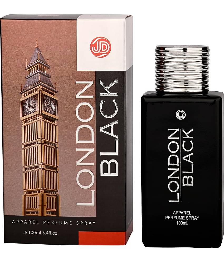 JETHARAM DAWARJI INTERNATIONAL London Black Eau De Parfum Perfume 100 ml (Pack of 1)