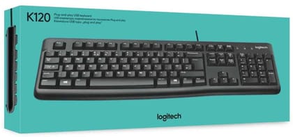 Logitech K120 Plug & Play Keyboard