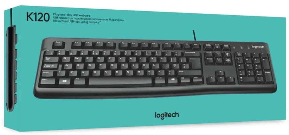 Logitech K120 Plug & Play Keyboard