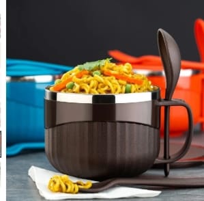 Home Chef Tangy Twist Insulated Lunch Bowl (Approx 650ML & 1 Pc)