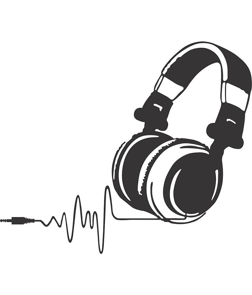 Wallzone Music Sticker ( 60 x 70 cms )