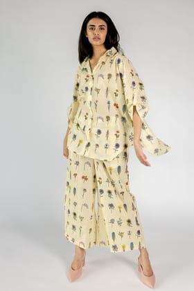 Notebook flowers Co-ord set-M