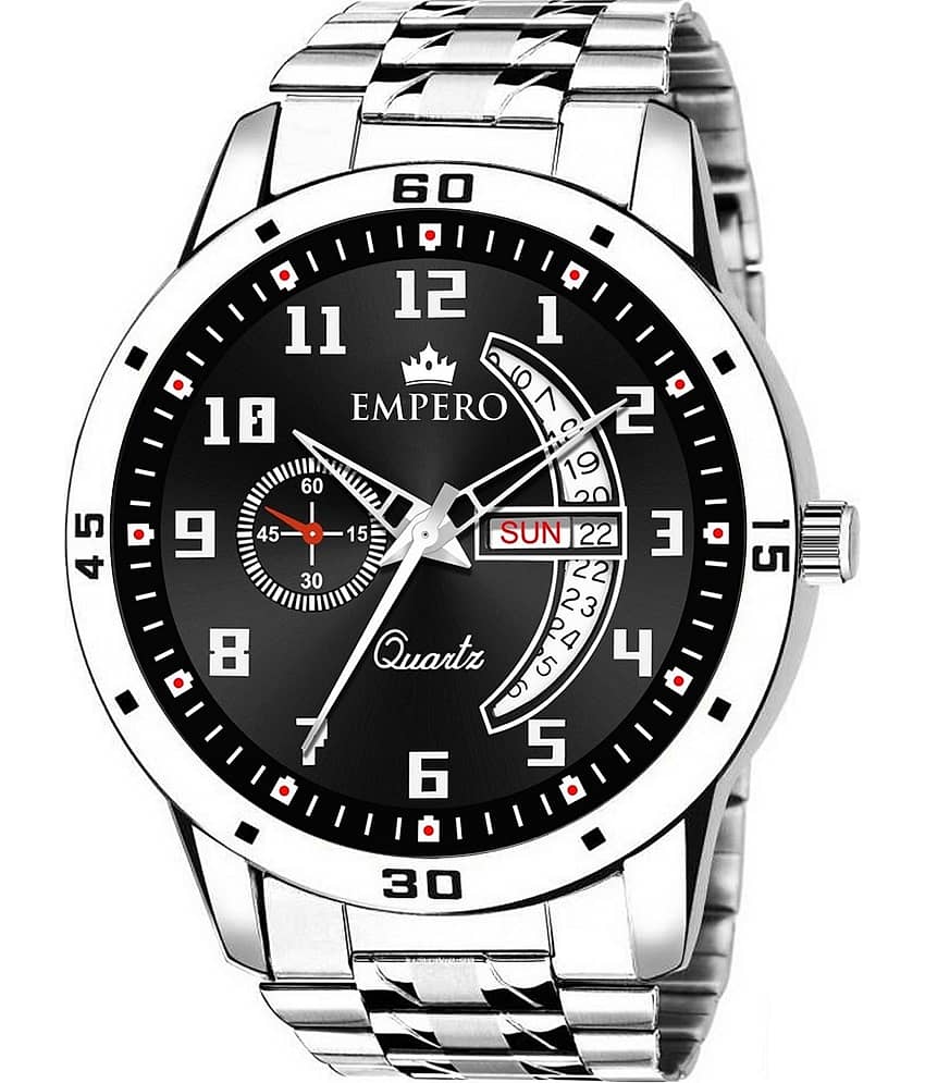 EMPERO - Silver Stainless Steel Analog Men's Watch