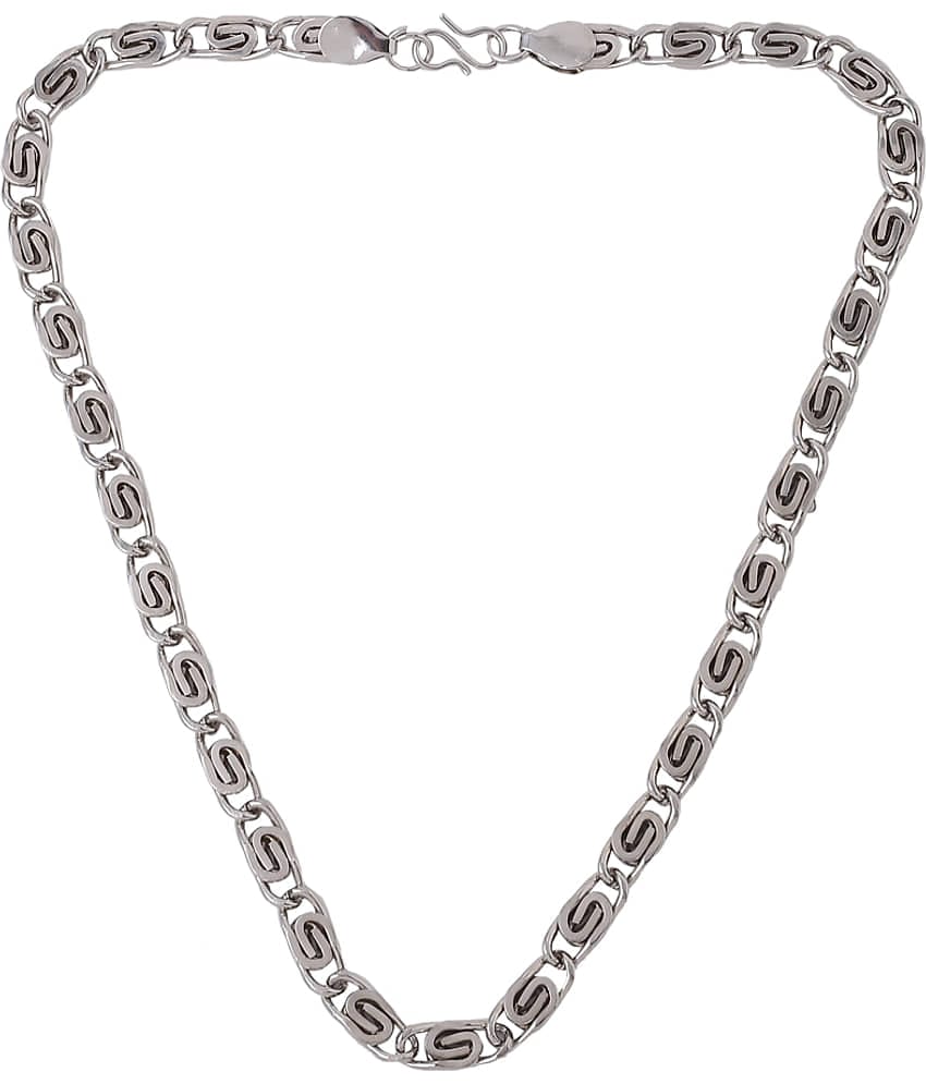 VIRAASI - Silver Plated Brass Chain ( Pack of 1 )