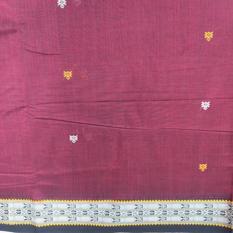 Handloom Habaspuri Cotton Ikat Saree