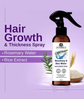 Jai Ambala Rosemary Water Spray for Hair Growth Hair Sprays 100 mL