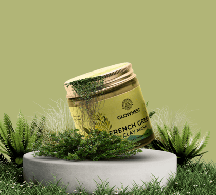 Glownest Bio Enzyme Based French Green Clay Mask (100g)