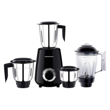 Morphy Richards Icon Superb Black 750W Mixer Grinder with 4 Jars | 3 Stainless Steel Jars & 1 Juicer | ABS Body | Heavy Duty Motor | 1-Yr Warranty【Black】 Morphy Richards Icon Superb Black 750W Mixer Grinder with 4 Jars | 3 Stainless Steel Jars & 1 Juicer