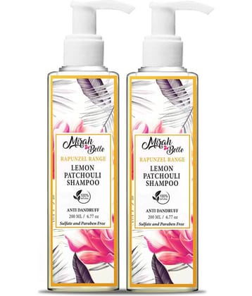 Mirah Belle Unisex Anti- Danadruff Shampoo 400 mL Pack of 2