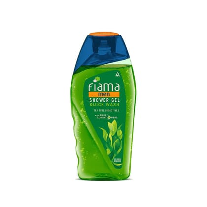 Fiama Men Body Wash Shower Gel Quick Wash, 250ml, Body Wash for Men with Skin Conditioners for Moisturised, Soft & Refreshed Skin, Mens Moisurising Bodywash for Dry Skin Fiama Men Body Wash Shower Gel Quick Wash, 250ml, Body Wash for Men with Skin Condit