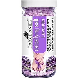 PARK DANIEL Premium Lavender Bath Salt- For Soothing &amp; Relaxation -Pedicure &amp; Manicure Salt (200 Gms) (200 g)