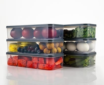 Ultimate Fridge Storage Boxes-Set of 6