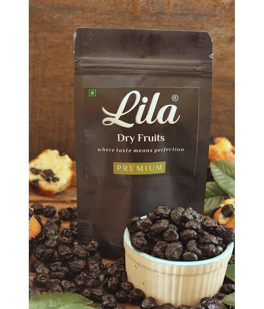 LILA DRY FRUITS Dried Blueberries 100g Naturally Sweetened Premium Californian Blueberry