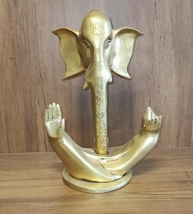 BRASS MODERN GANESH STATUE