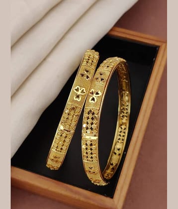 Shivay Fashion Gold Bangle ( Pack of 1 )