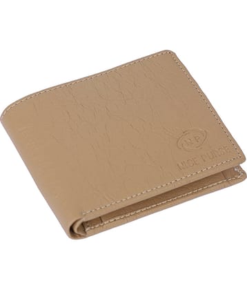 Nice Purse Cream PU Men's Regular Wallet ( Pack of 1 )