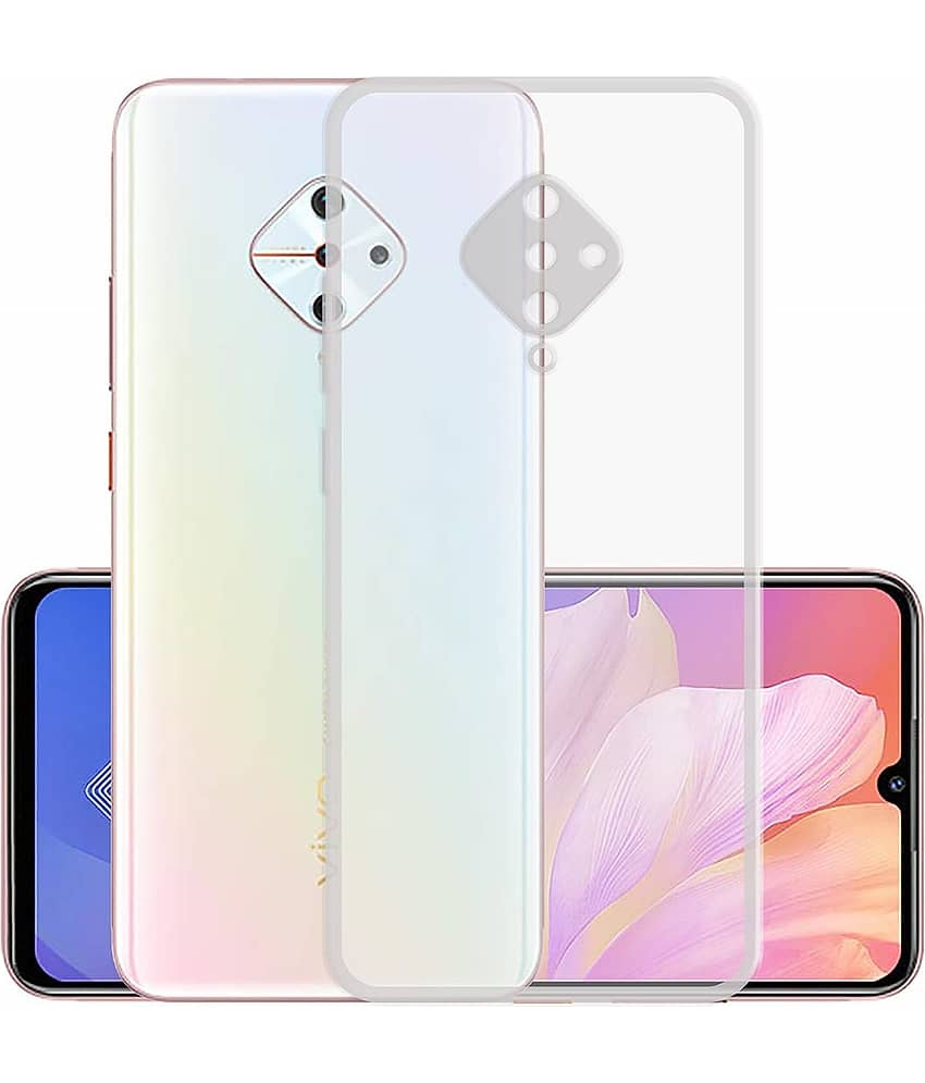 Spectacular Ace Transparent Plain Cases For Vivo S1 Pro - Pack of 1