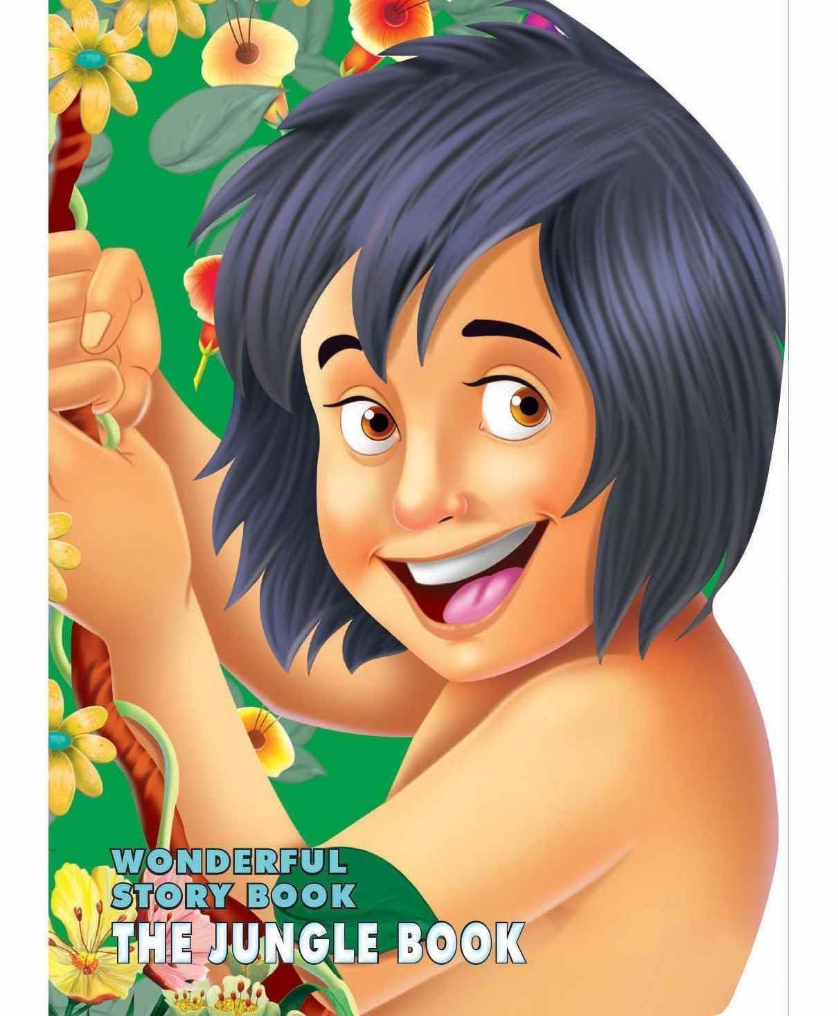 Dreamland Publications The Jungle Book Wonderful Shape Story Board Books for Age 4 -6 Years | 12 Pages Board Book [Board book] Dreamland Publications [Board book] Dreamland Publications