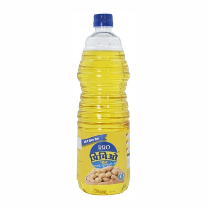 RRO Primio Gold Filtered Groundnut Oil 1 Ltr Bottle