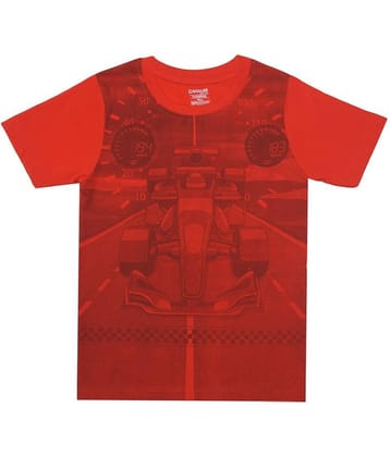 Dollar Champion Kidswear Pack of 1 Boys Cotton T-Shirt ( Multicolor )