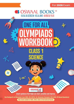 OSWAAL ONE FOR ALL OLYMPIADS WORKBOOK SCIENCE CLASS 1 FOR 2026 EXAMS || NTSE ||| REF|| -OSWBSCI1