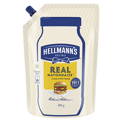 Hellmann's Real Mayonnaise - Eggless, 800 g