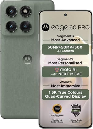 Motorola Edge 60 Pro Pantone Shadow, 12GB RAM, 256GB Storage, Grey