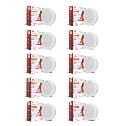Murphy 15W Vega Round Surface Panel Light-Cool White / Pack of 10