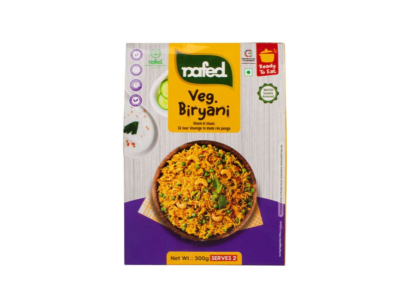NAFED Ingrano Veg Biryani – 300 g