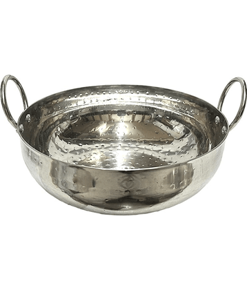 Dynore Stainless Steel Deep Kadhai 2 mm ( 4 ) L
