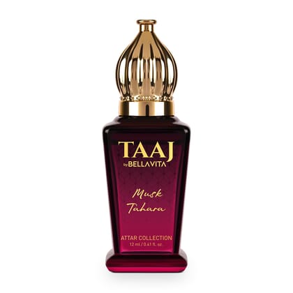 BELLAVITA TAAJ Musk Tahara Unisex Long Lasting Attar for Man and Woman 12ml | Sweet & Floral Long Lasting Fragrance | Non-Alcoholic Roll On BELLAVITA TAAJ Musk Tahara Unisex Long Lasting Attar for Man and Woman 12ml | Sweet & Floral Long Lasting Fragranc BELLAVITA TAAJ Musk Tahara Unisex Long Lasting Attar for Man and Woman 12ml | Sweet & Floral Long Lasting Fragrance | Non-Alcoholic Roll On BELLAVITA TAAJ Musk Tahara Unisex Long Lasting Attar for Man and Woman 12ml | Sweet & Floral Long Lasting Fragranc